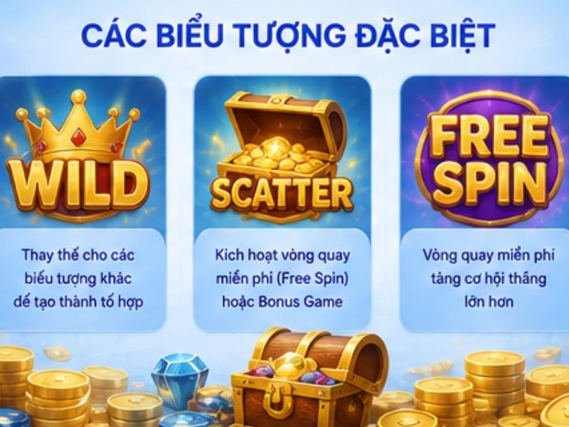 Các biểu tượng đặc biệt trong Nổ Hũ LLWIN