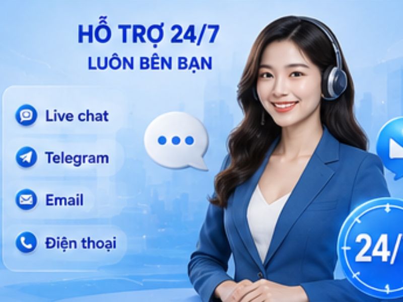 Dịch vụ chăm sóc khách hàng 24/7