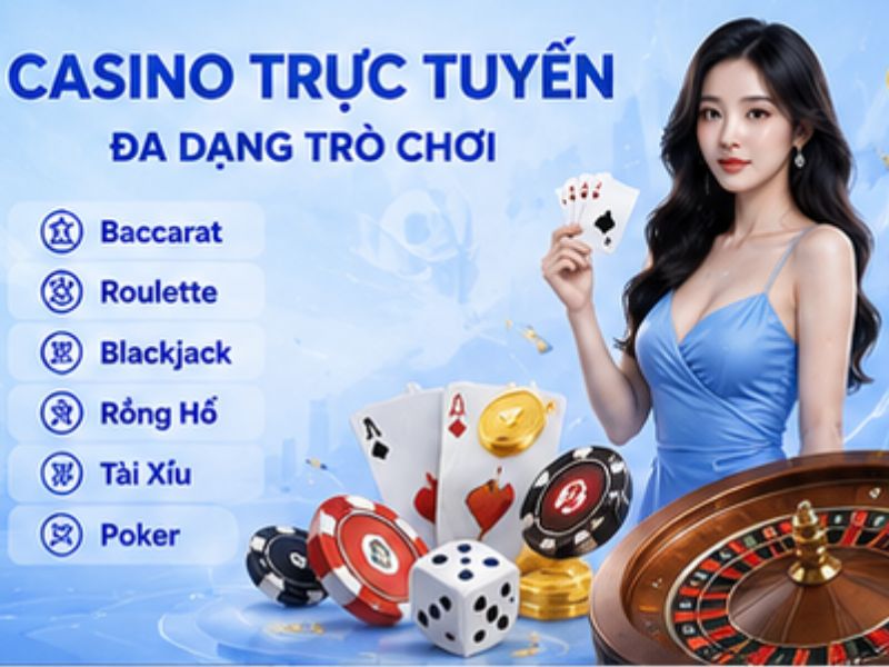 LLWIN Casino trực tuyến đa dạng trò chơi hấp dẫn