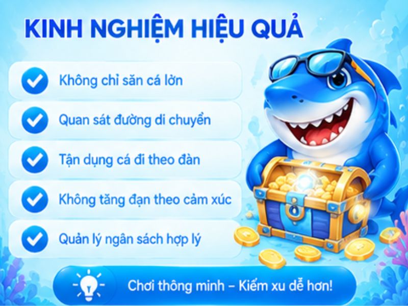 Kinh Nghiệm Bắn Cá Xèng LLWIN Hiệu Quả