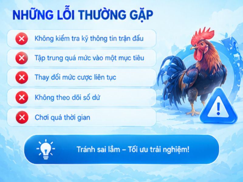 Những Lỗi Có Thể Gặp Khi Truy Cập Đá Gà Thomo LLWIN