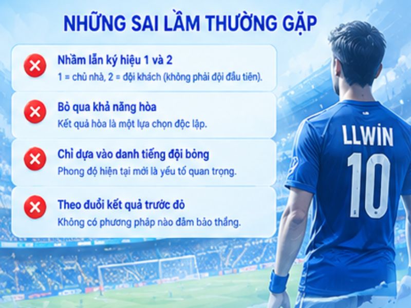 Những Sai Lầm Thường Gặp Khi Theo Dõi Kèo Châu Âu